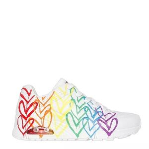 Skechers highlight full of heart uno sneakers